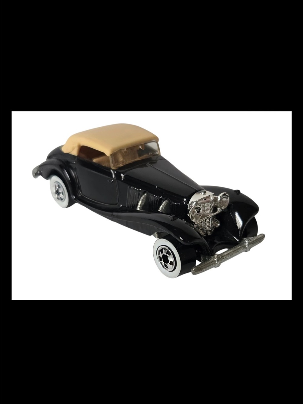 Vintage 1982 Hot Wheels 1935 Mercedes 500k Special Roadster With Chrome Grill
